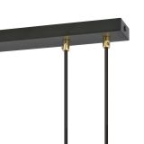 mini: Lampa wisząca GLAM nowoczesna czarna E14 10W LED (5)