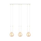 mini: Lampa wisząca GLAM nowoczesna biała E14 10W LED (2)