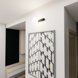 mini: Lampa sufitowa FIT nowoczesna czarna E14 10W LED (4)