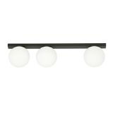 mini: Lampa sufitowa FIT nowoczesna czarna E14 10W LED (1)