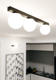 mini: Lampa sufitowa FIT nowoczesna czarna E14 10W LED (4)