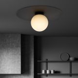 mini: Lampa sufitowa SOLAR nowoczesna czarna E14 10W LED (4)