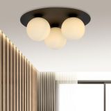 mini: Lampa sufitowa SOLAR nowoczesna czarna E14 10W LED (3)