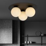 mini: Lampa sufitowa SOLAR nowoczesna czarna E14 10W LED (4)