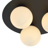 mini: Lampa sufitowa SOLAR nowoczesna czarna E14 10W LED (6)