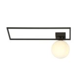 mini: Lampa sufitowa IMAGO nowoczesna czarna E14 10W LED (1)