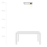 mini: Lampa sufitowa IMAGO nowoczesna czarna E14 10W LED (2)