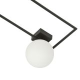 mini: Lampa sufitowa IMAGO nowoczesna czarna E14 10W LED (8)