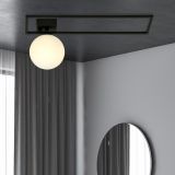 mini: Lampa sufitowa IMAGO nowoczesna czarna E14 10W LED (4)