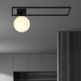 mini: Lampa sufitowa IMAGO nowoczesna czarna E14 10W LED (5)