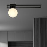 mini: Lampa sufitowa IMAGO nowoczesna czarna E14 10W LED (5)