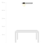 mini: Lampa sufitowa IMAGO nowoczesna czarna E14 10W LED (8)