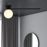 mini: Lampa sufitowa IMAGO nowoczesna czarna E14 10W LED (2)