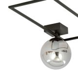 mini: Lampa sufitowa IMAGO nowoczesna czarna E14 10W LED (8)