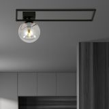mini: Lampa sufitowa IMAGO nowoczesna czarna E14 10W LED (5)