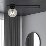 mini: Lampa sufitowa IMAGO nowoczesna czarna E14 10W LED (4)