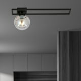 mini: Lampa sufitowa IMAGO nowoczesna czarna E14 10W LED (5)