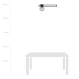 mini: Lampa sufitowa IMAGO nowoczesna czarna E14 10W LED (8)