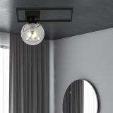 mini: Lampa sufitowa IMAGO nowoczesna czarna E14 10W LED (4)