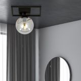 mini: Lampa sufitowa IMAGO nowoczesna czarna E14 10W LED (4)