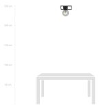 mini: Lampa sufitowa IMAGO nowoczesna czarna E14 10W LED (8)