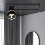 mini: Lampa sufitowa IMAGO nowoczesna czarna E14 10W LED (5)