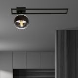 mini: Lampa sufitowa IMAGO nowoczesna czarna E14 10W LED (5)