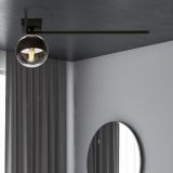 mini: Lampa sufitowa IMAGO nowoczesna czarna E14 10W LED (4)