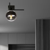 mini: Lampa sufitowa IMAGO nowoczesna czarna E14 10W LED (5)
