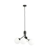 mini: Lampa wisząca NOVA nowoczesna czarna E14 10W LED (2)