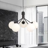 mini: Lampa wisząca NOVA nowoczesna czarna E14 10W LED (3)