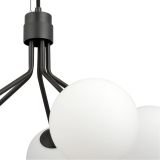mini: Lampa wisząca NOVA nowoczesna czarna E14 10W LED (6)