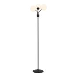 mini: Lampa podłogowa NOVA nowoczesna czarna E14 10W LED (1)