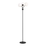 mini: Lampa podłogowa NOVA nowoczesna czarna E14 10W LED (2)