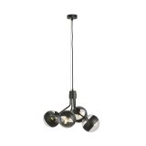 mini: Lampa wisząca NOVA nowoczesna czarna E14 10W LED (1)