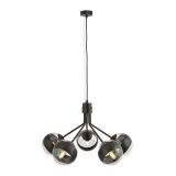 mini: Lampa wisząca NOVA nowoczesna czarna E14 10W LED (1)