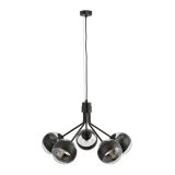 mini: Lampa wisząca NOVA nowoczesna czarna E14 10W LED (2)