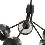 mini: Lampa wisząca NOVA nowoczesna czarna E14 10W LED (6)