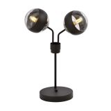 mini: Lampka biurkowa NOVA nowoczesna czarna E14 10W LED (1)