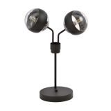 mini: Lampka biurkowa NOVA nowoczesna czarna E14 10W LED (2)