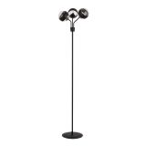 mini: Lampa podłogowa NOVA nowoczesna czarna E14 10W LED (2)