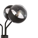 mini: Lampa podłogowa NOVA nowoczesna czarna E14 10W LED (4)