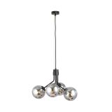 mini: Lampa wisząca NOVA nowoczesna czarna E14 10W LED (1)