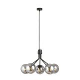 mini: Lampa wisząca NOVA nowoczesna czarna E14 10W LED (1)