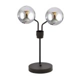 mini: Lampka biurkowa NOVA nowoczesna czarna E14 10W LED (1)