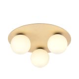 mini: Lampa sufitowa KENZO nowoczesna brązowa E14 10W LED (1)