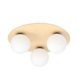 mini: Lampa sufitowa KENZO nowoczesna brązowa E14 10W LED (2)