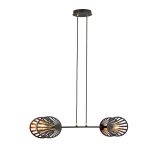 mini: Lampa wisząca PLAYA nowoczesna czarna E27 15W LED (1)