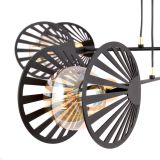 mini: Lampa wisząca PLAYA nowoczesna czarna E27 15W LED (2)