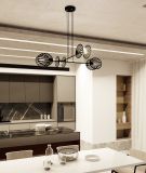 mini: Lampa wisząca PLAYA nowoczesna czarna E27 15W LED (7)